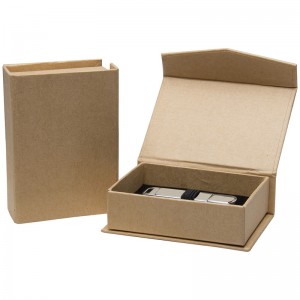 custom recycling - feature kraft verpackungen zusammenklappbaren papier falten geschenkpakete für lebensmittel