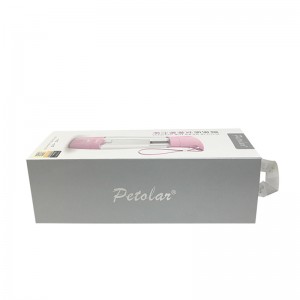 Luxus kleine faltbare mattschwarze magnetische Hautpflege Lippenstift Kosmetikpapier Geschenkverpackung Box mit Bandverschluss